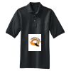 Heavyweight Cotton Pique Polo with Pocket Thumbnail