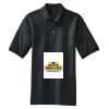 Heavyweight Cotton Pique Polo with Pocket Thumbnail