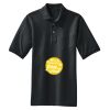 Heavyweight Cotton Pique Polo with Pocket Thumbnail